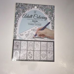 NWT Ocean coloring book - Make your own Cards